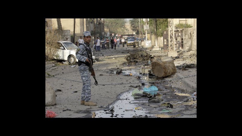 Iraq, attacco a polizia Kirkuk: 15 morti, oltre 90 feriti