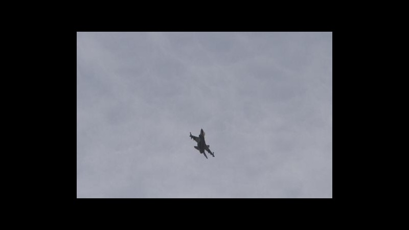 Siria, tv trasmette video di presunta zona colpita da raid Israele