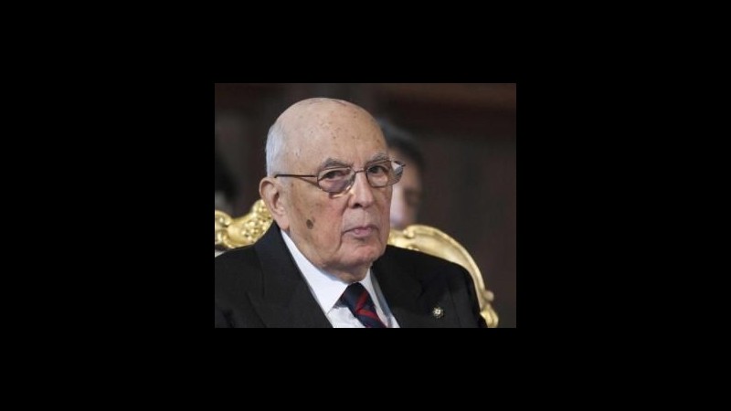 Mps, Napolitano: Da Bankitalia vigilanza rigorosa fin dall’inizio