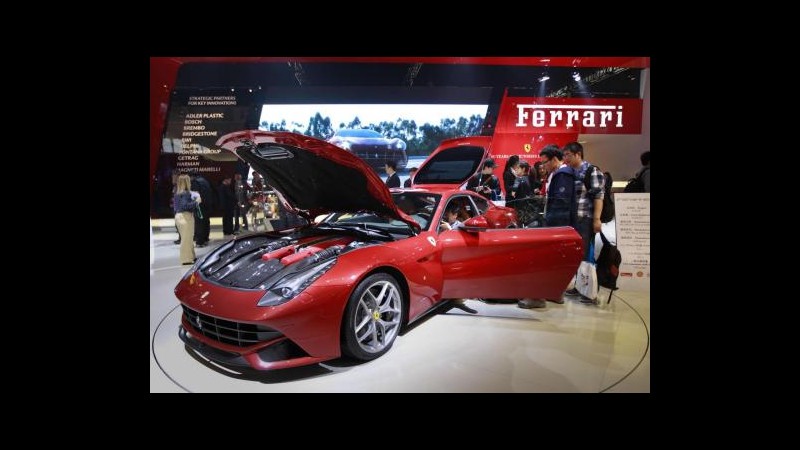 Ferrari, ricavi 2012 salgono a 2,4 mld (+8%), record storico consegne