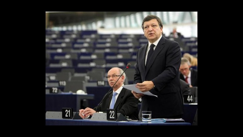 Crisi, Barroso: Situazione lavoro molto grave, è emergenza sociale