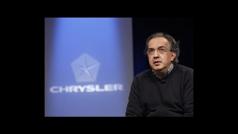 Chrysler, utile 2012 a 1,7 mld dollari, Marchionne: Non ci fermeremo