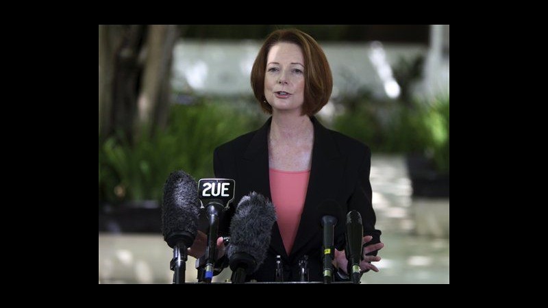 Australia, Gillard annuncia: Elezioni il 14 settembre