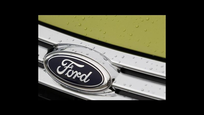 Ford, utile IV trimestre a 1,6 mld dollari, ricavi +5%