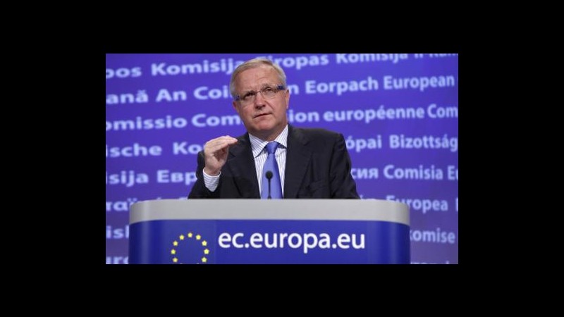 Rehn: Berlusconi non rispettò impegni Ue. Alfano: E’ inaccettabile