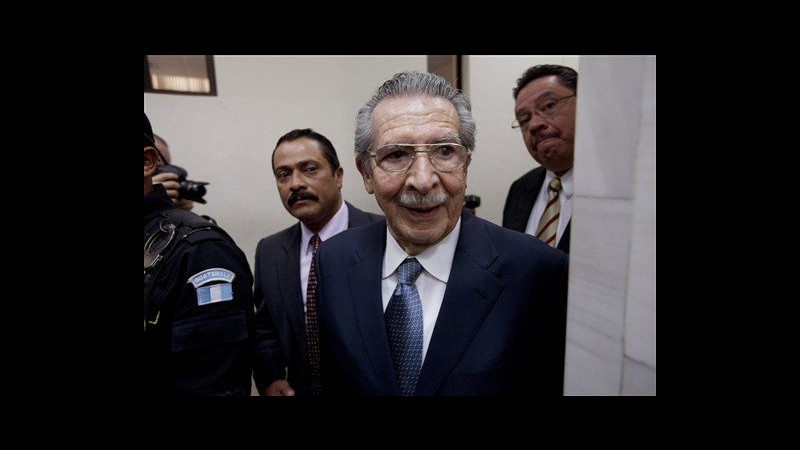 Guatemala, ex dittatore Rios Montt sarà processato per genocidio