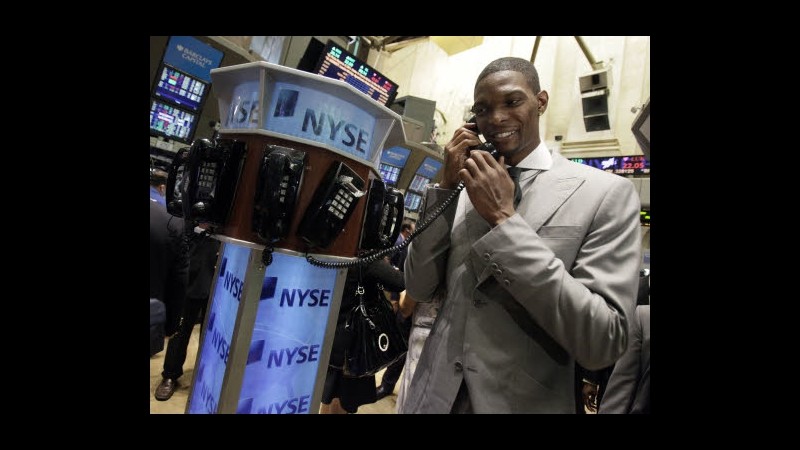 Apertura positiva per Wall Street, Dow Jones +0,14%