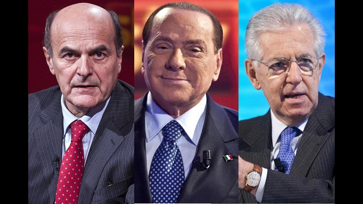 In arrivo confronto tv in Rai Bersani-Monti-Berlusconi