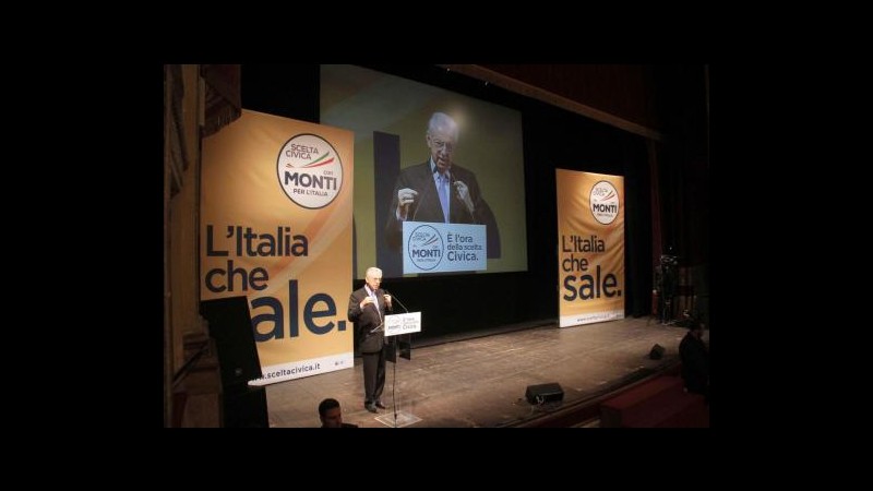 Elezioni, Monti: Serve nuovo Rinascimento, sinistra ideologica