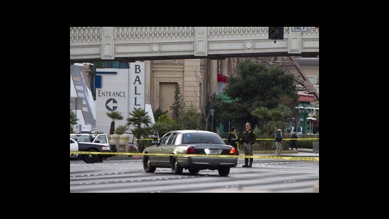 Usa, sparatoria fra auto a Las Vegas: 3 morti