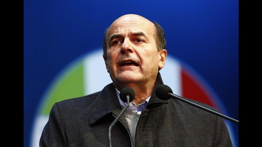 Bersani: Io non gradito a Merkel? E’ una gaffe del professore