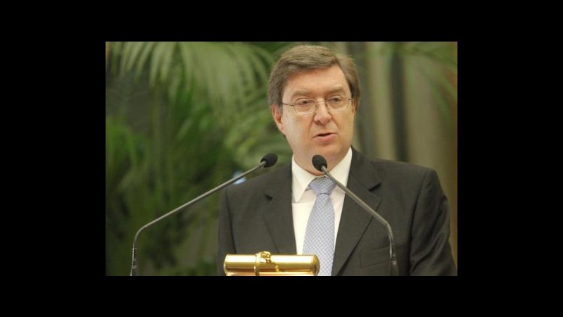 Crisi, Giovannini: Esiti imprevedibili, timori su medio-lungo periodo