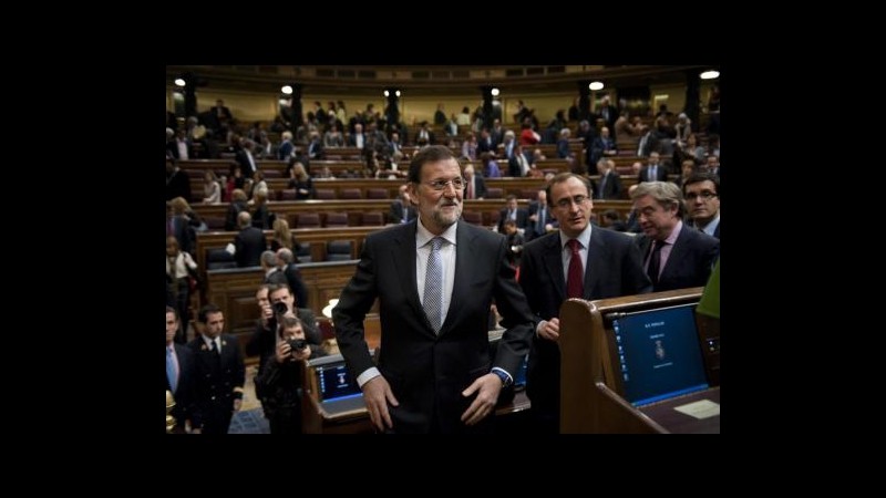 Spagna, Rajoy: Deficit sotto 7% nel 2012, correzione senza precedenti