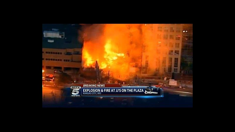 Maxi incendio in ristorante Kansas City: 12 feriti, 3 dispersi