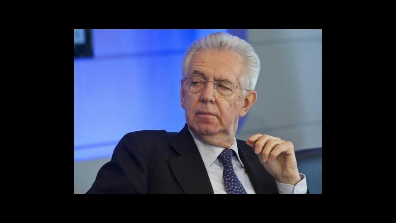 Elezioni, Monti: Credo in grosse coalizioni di largo consenso