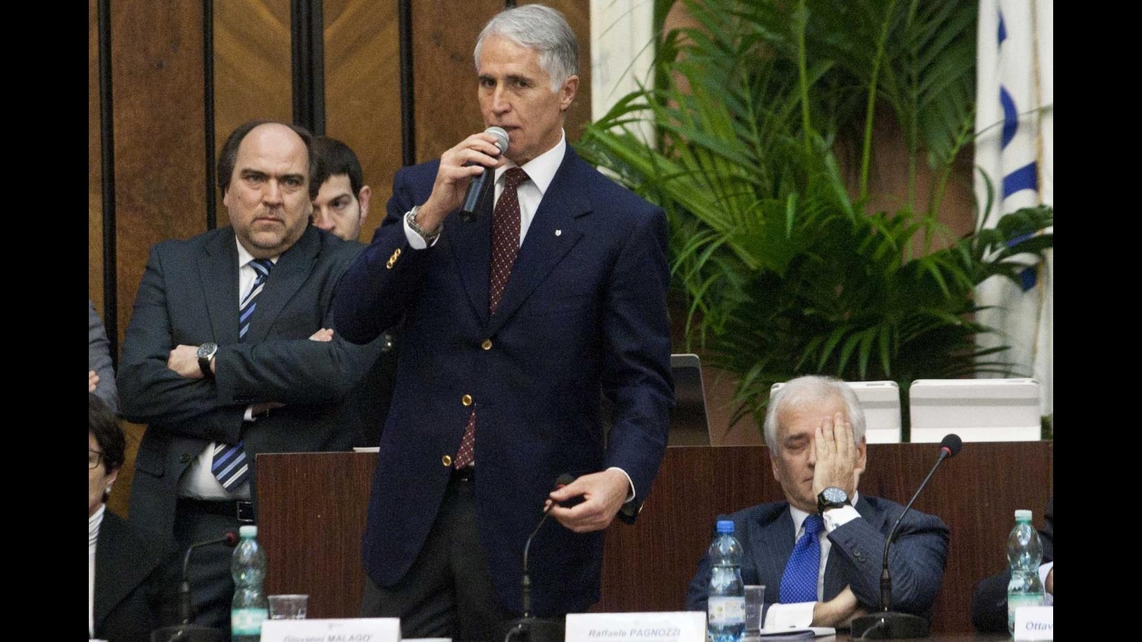 Coni, Giovanni Malagò è il nuovo presidente. Pagnozzi sconfitto 40-35