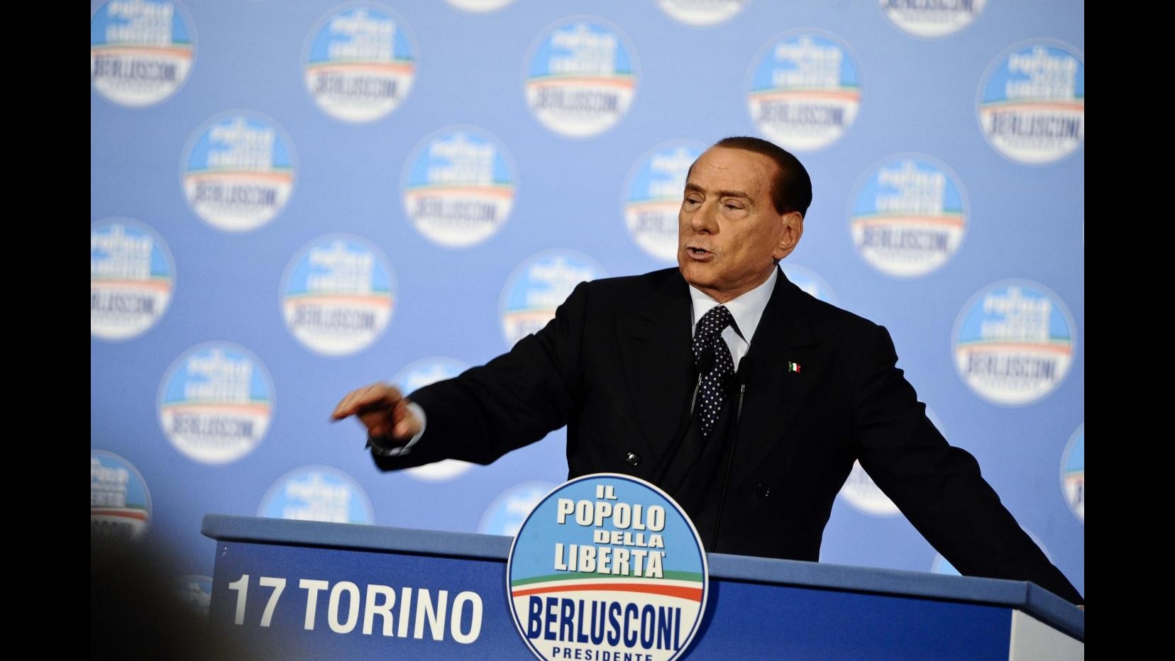 Elezioni, Berlusconi: Confronto tv solo tra me e Bersani