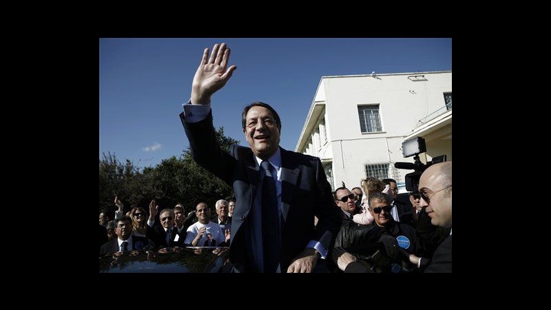 Presidenziali Cipro, Anastasiades fermo al 45%: ballottaggio con Malas
