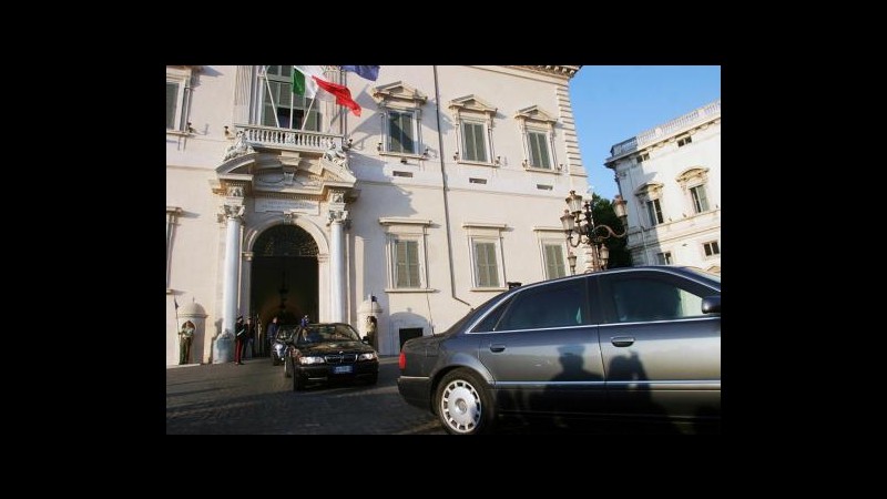 Nel 2012 le auto blu sono diminuite del 27%