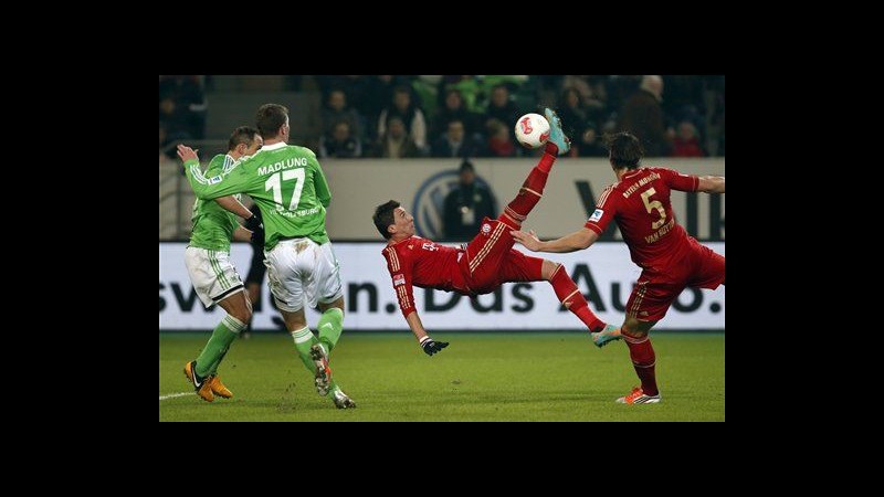Bundesliga, Bayern Monaco inarrestabile: 2-0 a Wolfsburg