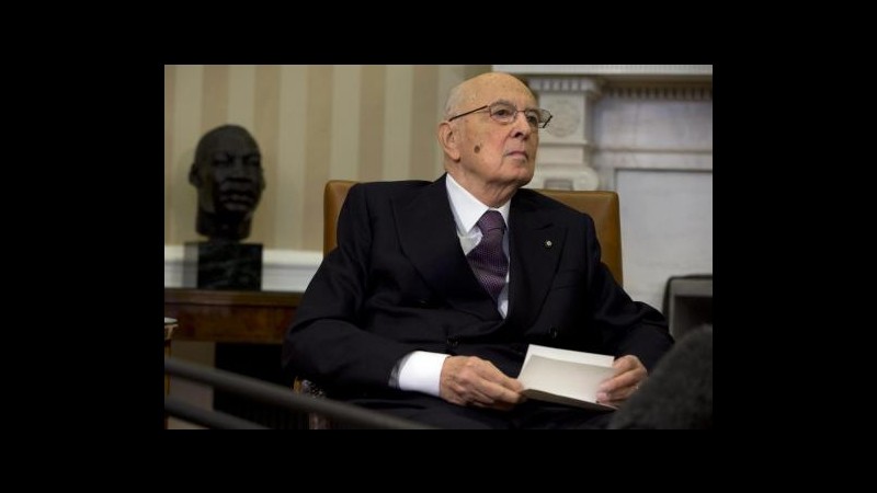 Finmeccanica, Napolitano: No a risposte assolutorie o minizzatrici