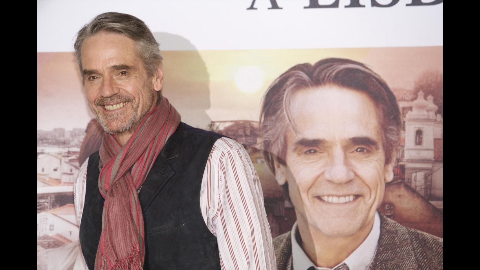 Cinema, Jeremy Irons a Madrid per ‘Treno di notte per Lisbona’