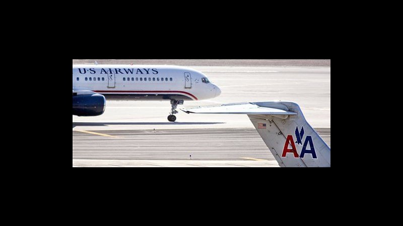 Usa, approvata la fusione tra American Airlines e US Airways