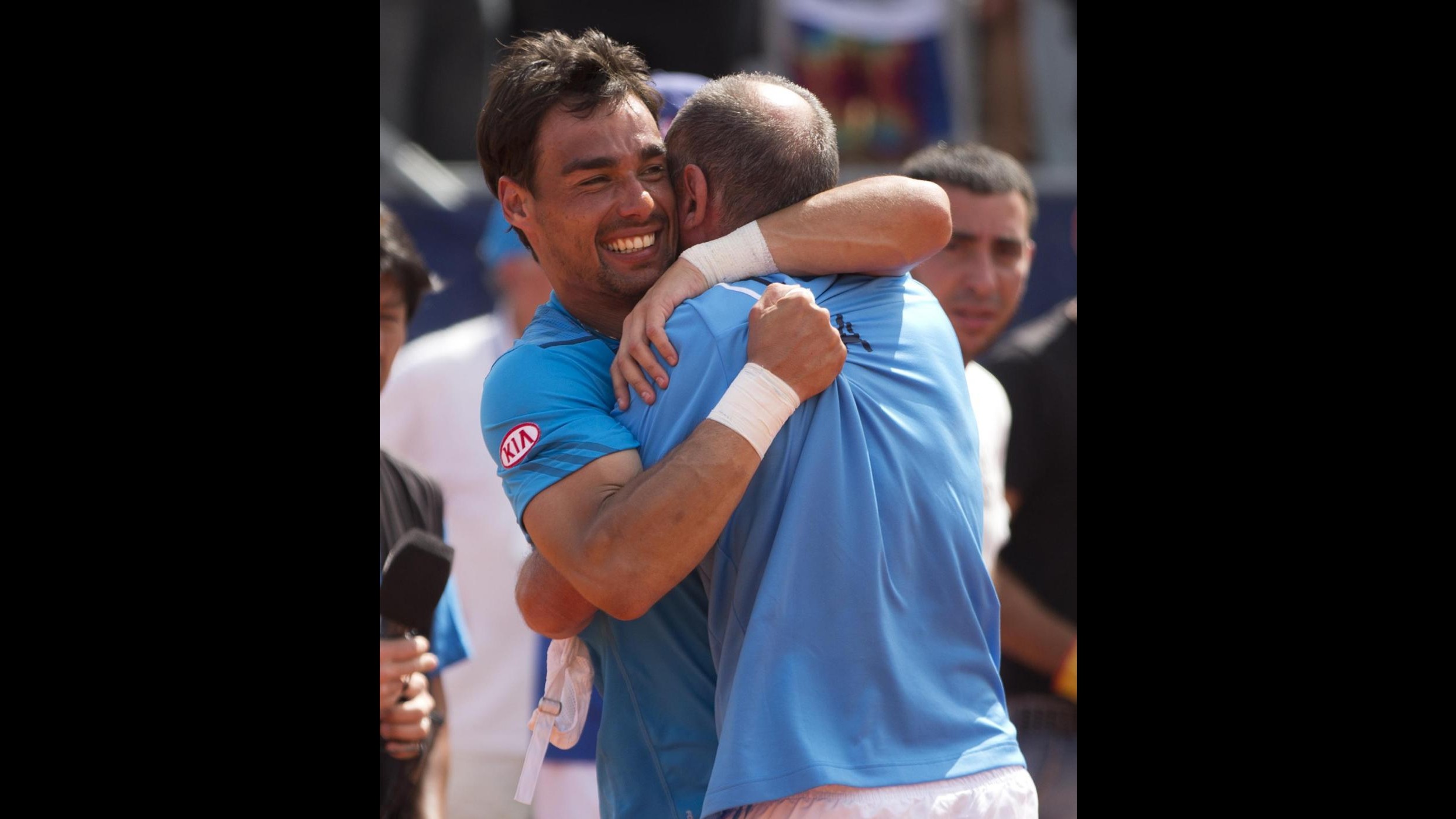Tennis, la gioia degli azzurri: Una grande impresa