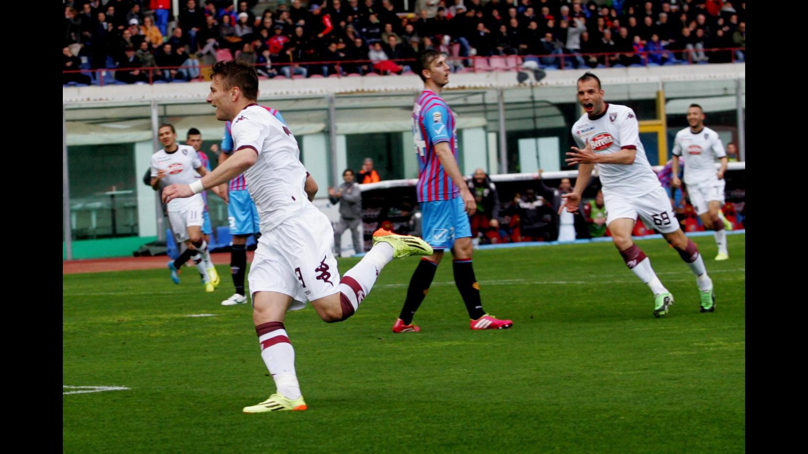 Serie A, Torino espugna Catania in rimona: decide il solito Immobile