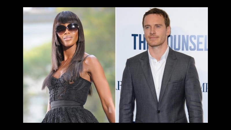 Nuova conquista per Naomi Campbell: esce con Michael Fassbender