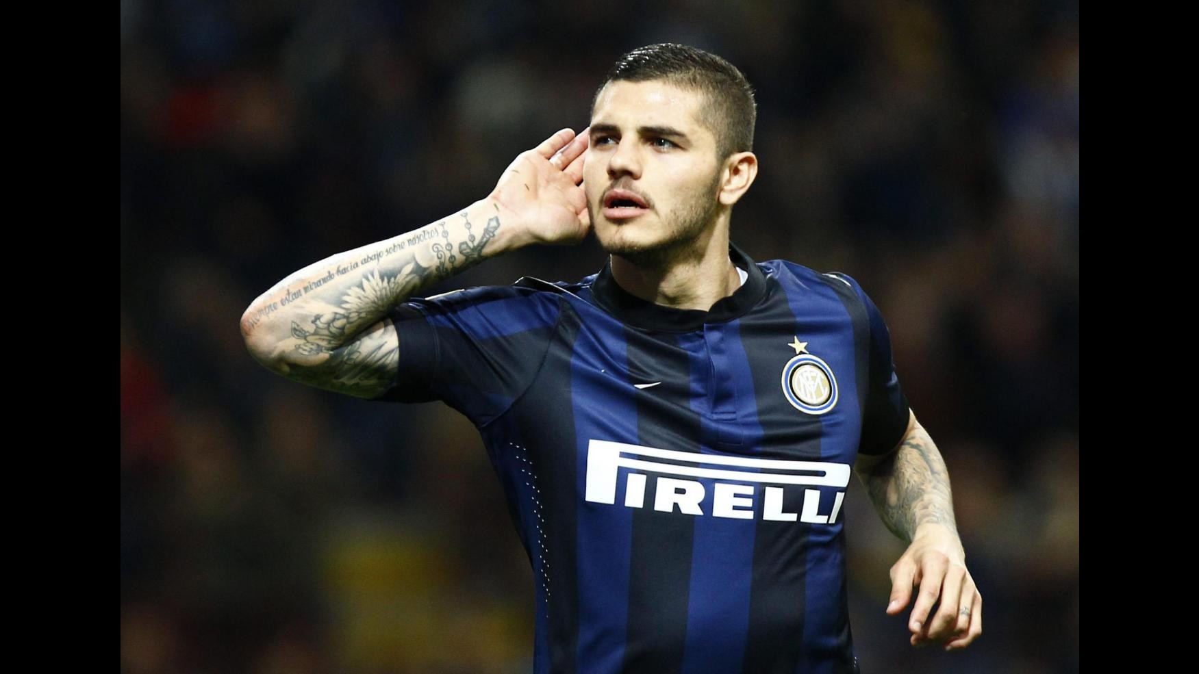 Serie A, l’Inter non vince più: 2-2 contro il Bologna tra i fischi, non bastano due gol di Icardi