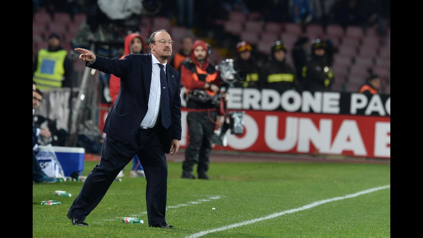 Benitez: Obiettivo Napoli resta il 2° posto. Marotta? Festeggiamo sempre grandi vittorie