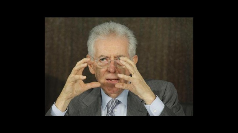 Monti: Sorpreso che a Tremonti si riconosca ancora credibilità