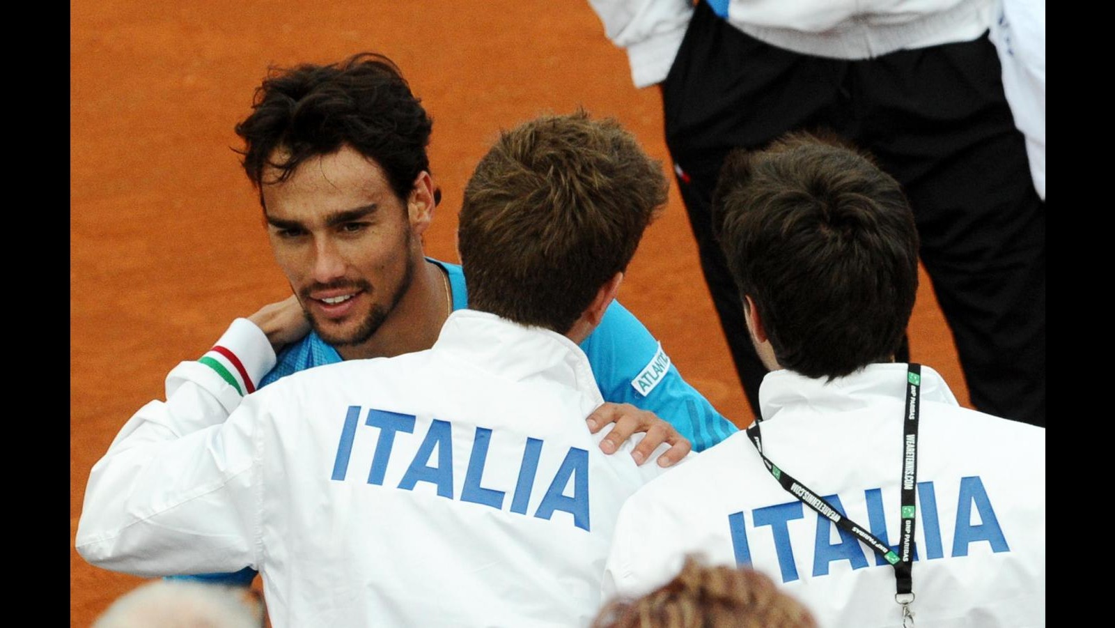 Tennis, Coppa Davis: Italia-Gbr 1-0, Fognini batte Ward. Il buio ferma Seppi e Murray