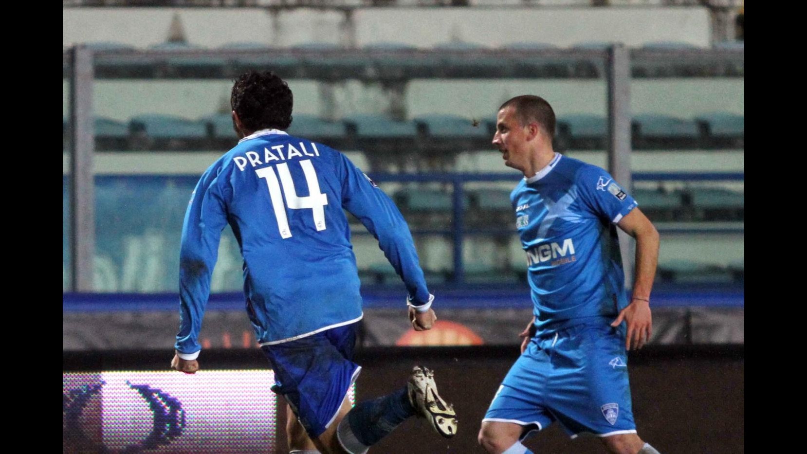 Serie B, Empoli-Livorno 2-1: Pratali decide il derby toscano