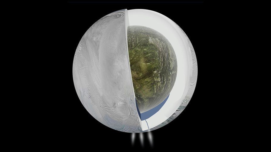Un oceano su Encelado, luna di Saturno: la scoperta è anche italiana