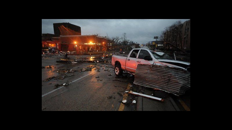 Usa, tornado in Mississippi: 13 feriti, danneggiate centinaia di case