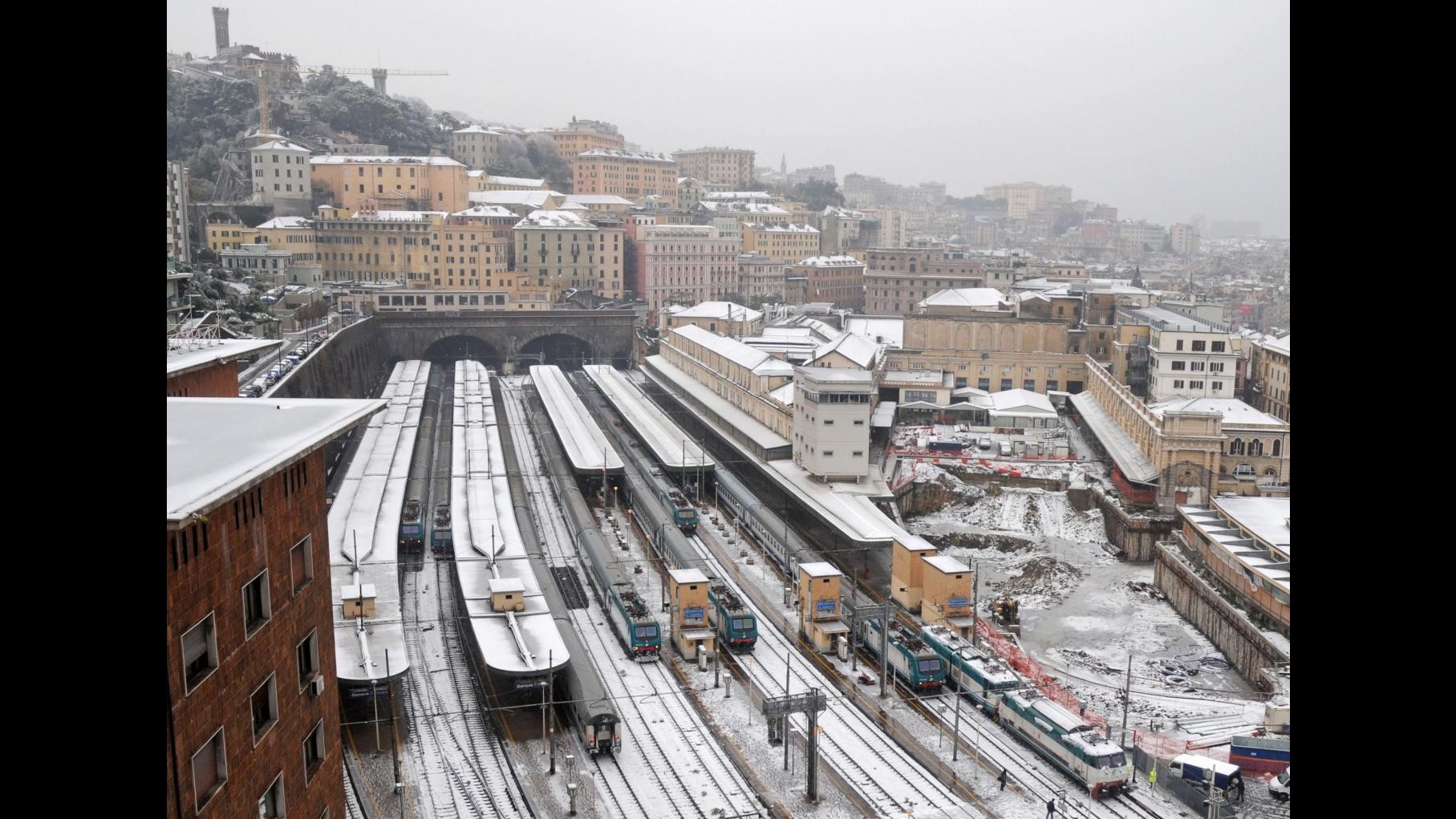 Maltempo, Fs: Nessuna criticità sulla rete ferroviaria nazionale