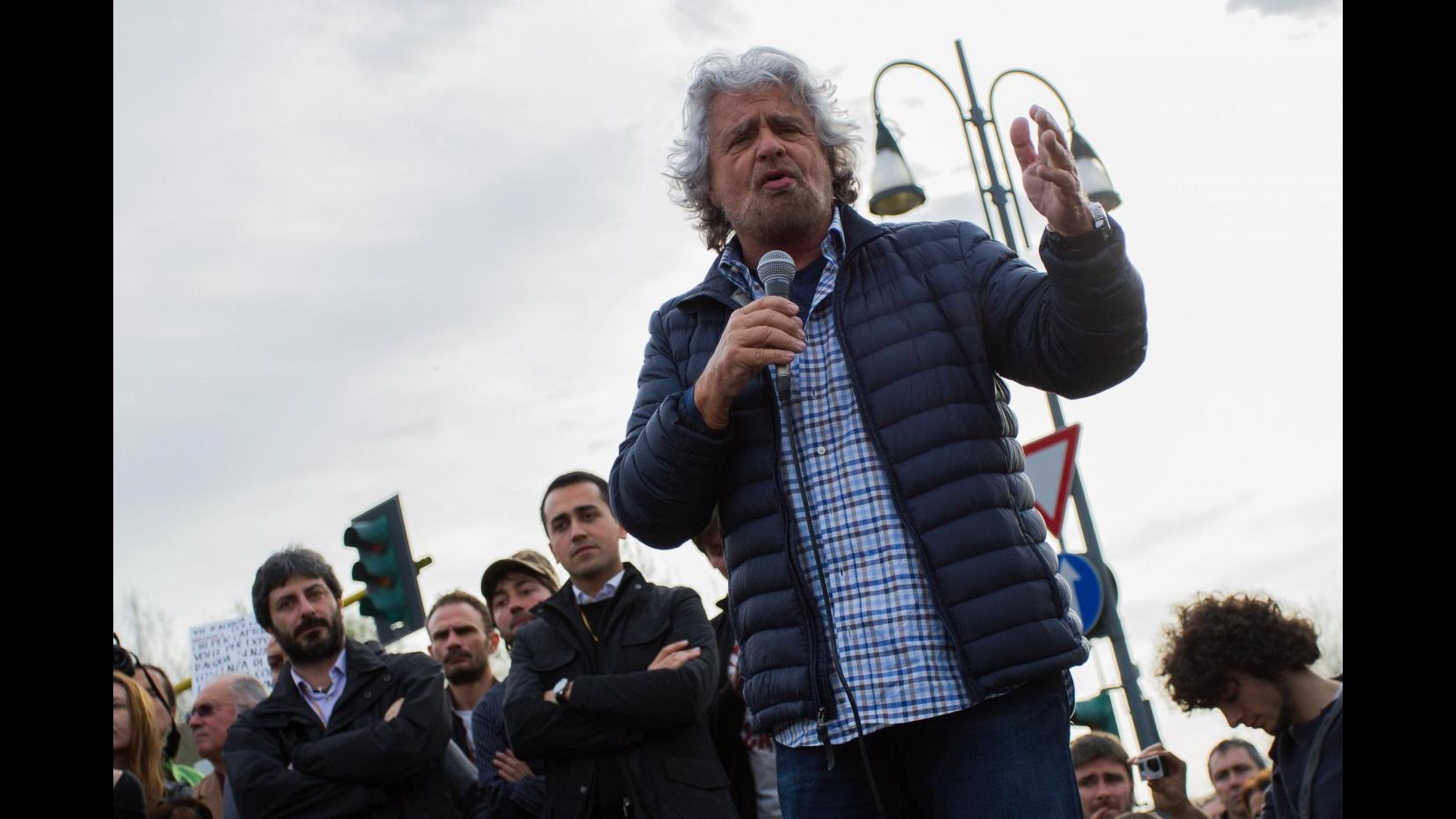Grillo: Incontro Napolitano-Berlusconi una cosa vergognosa