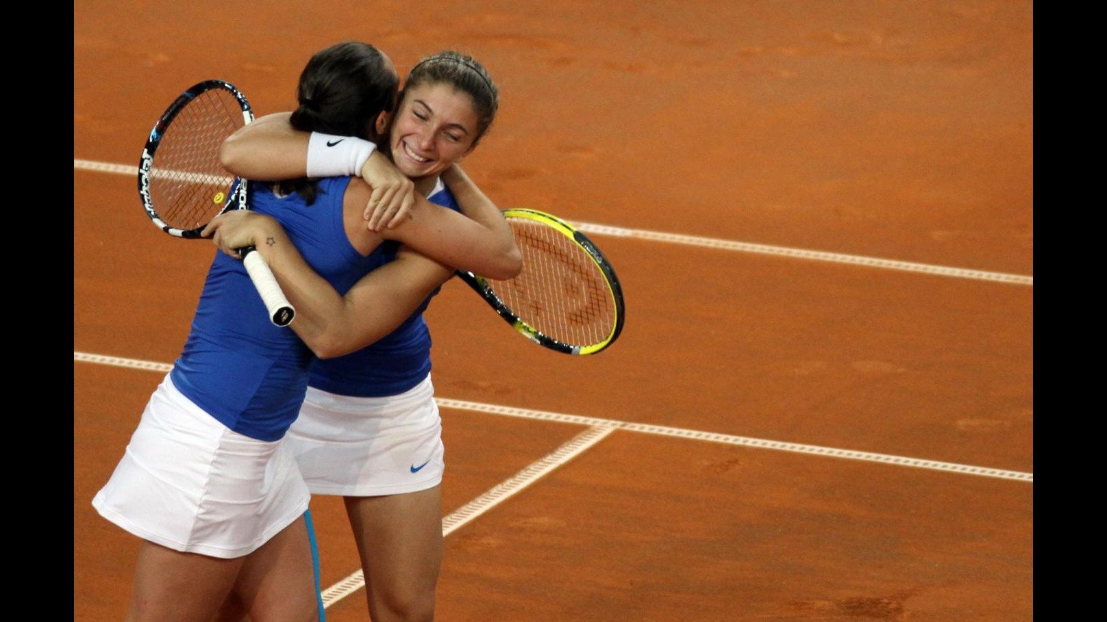 Tennis, Fed Cup: Italia batte Usa 3-2, Errani/Vinci decisive in doppio