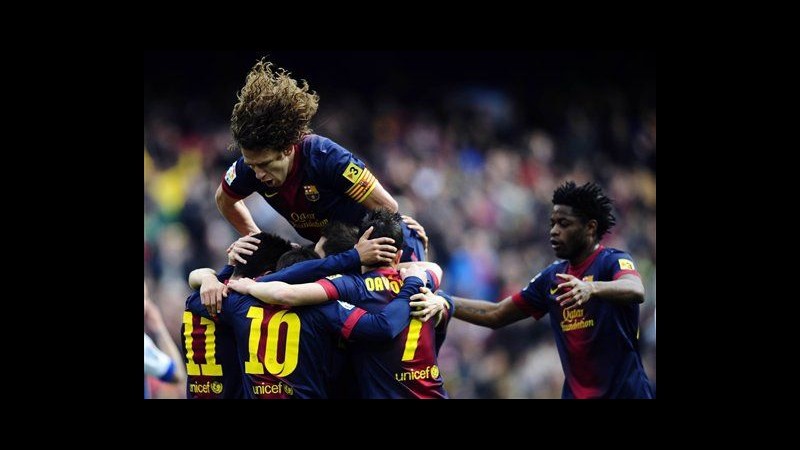 Barcellona esagerato, batte 6-1 Getafe e vola a +12 su Atletico
