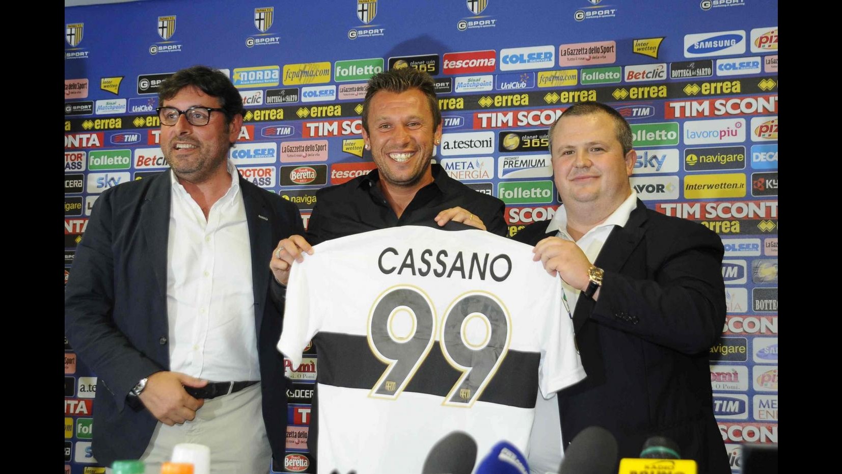 Leonardi: Cassano resta al Parma. Speriamo di guastare festa alla Roma