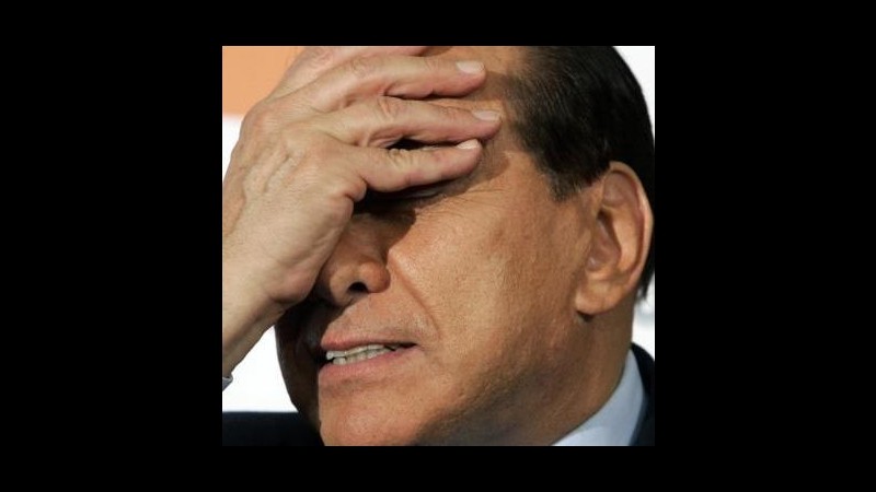 Berlusconi non incontrerà Monti, forte congiuntivite