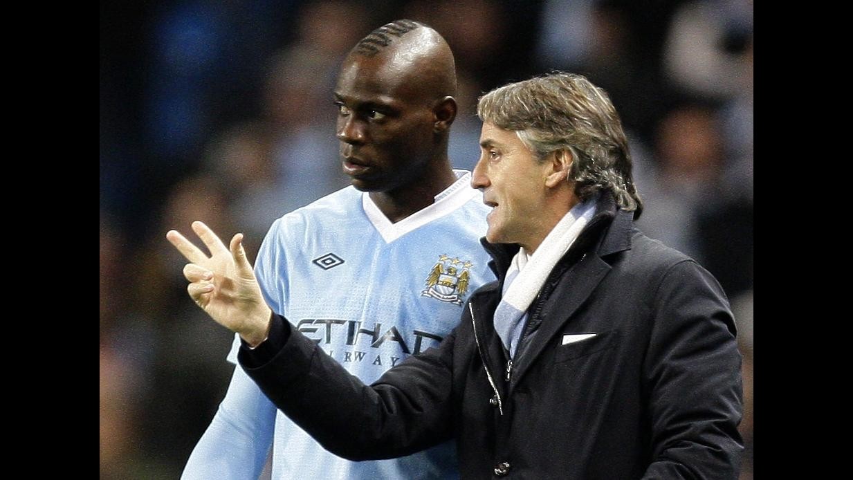 Mancini: Balotelli migliorato, ma errori ne farà anche a 30 anni