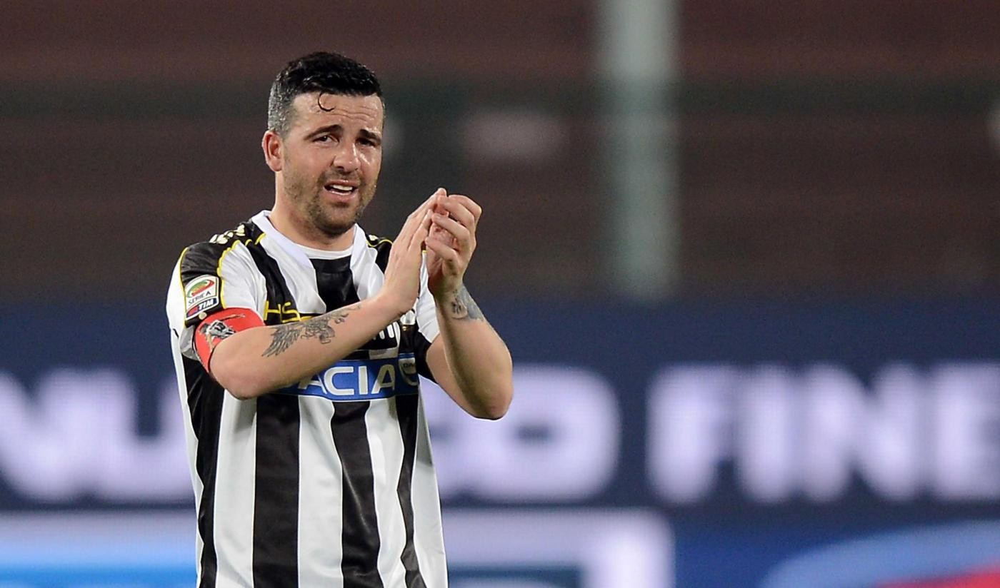 Udinese, si ferma Di Natale: distrazione a legamento collaterale