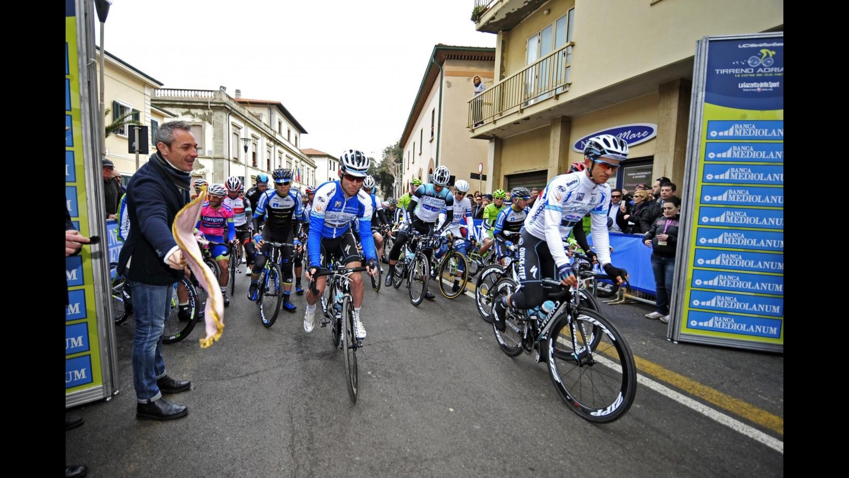 Tirreno-Adriatico, 2/a tappa a Goss e Cavendish resta leader