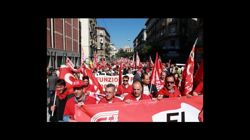 Cgil: Salari calati di oltre il 2% tra 2007 e 2013