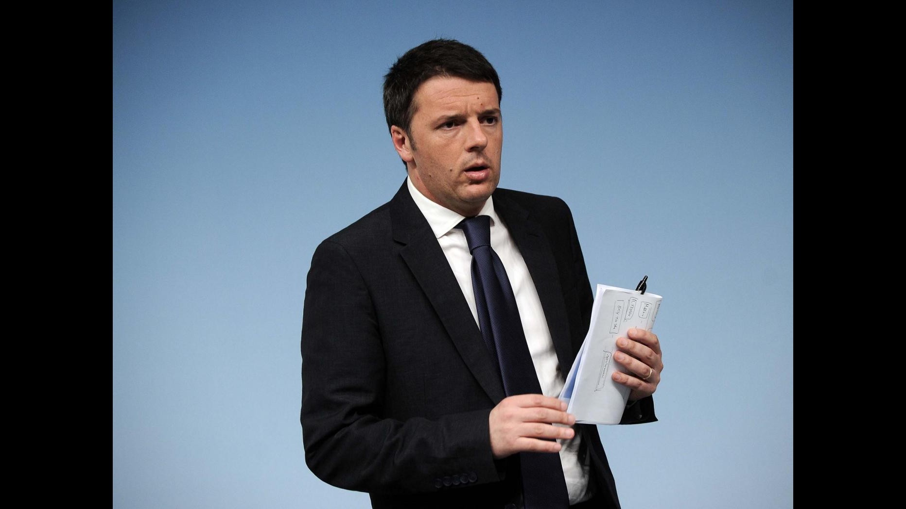 Lavoro, Renzi: Disoccupazione? Dato sconvolgente, è il problema