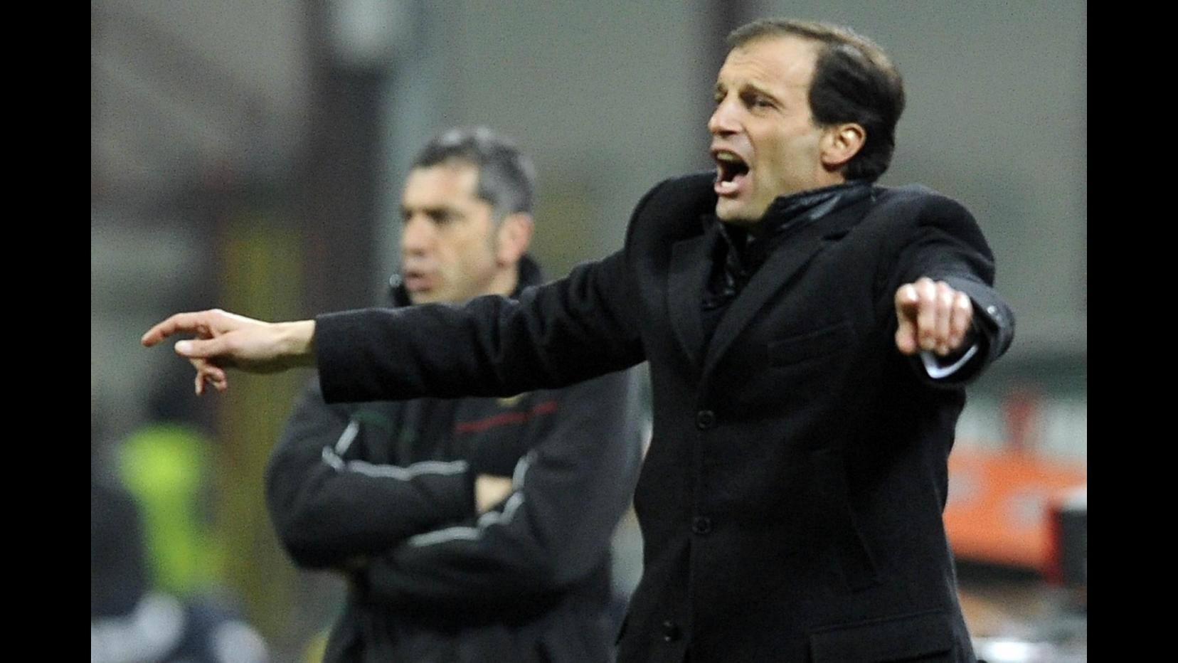 Milan, Allegri: Non penso al Barcellona, contro Genoa Balo in panchina