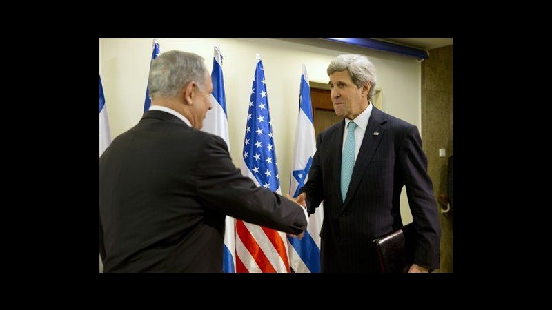 Medioriente, Kerry ha incontrato Netanyahu e Saeb Erekat